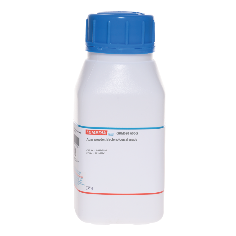 Агар-агар, бактеріологічний / Agar powder, Bacteriological Grade, Himedia